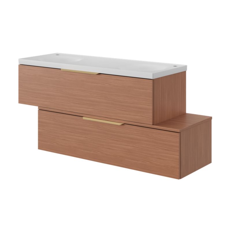 Umywalka meblowa GoodHome Kentia 120 cm biała