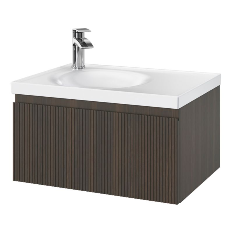 Umywalka meblowa GoodHome Kentia 60 cm biała