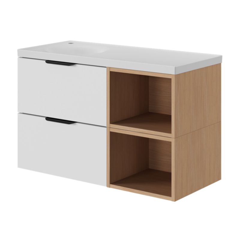 Umywalka meblowa GoodHome Kentia 60 cm biała