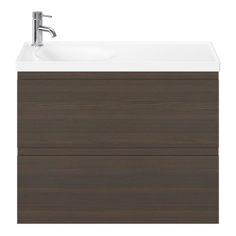 Umywalka meblowa GoodHome Kentia 80 cm biała