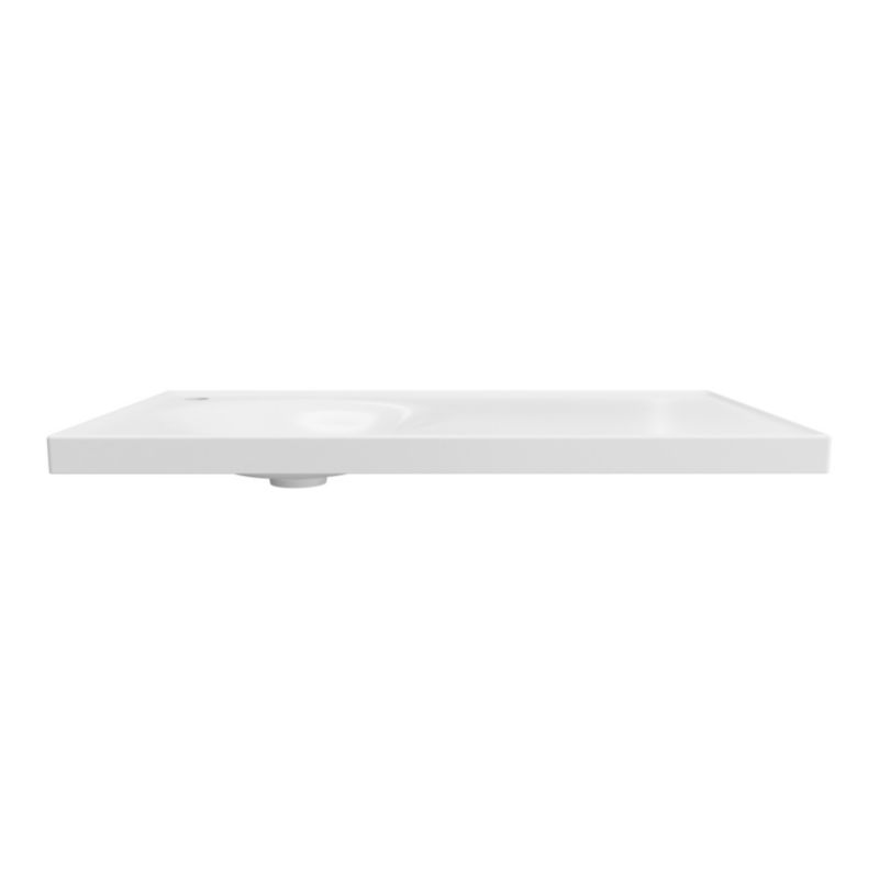 Umywalka meblowa GoodHome Kentia 80 cm biała