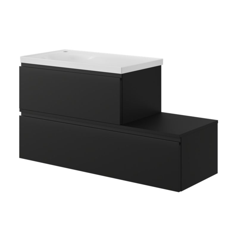 Umywalka meblowa GoodHome Kentia 80 cm biała