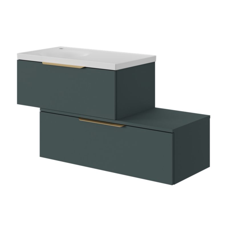 Umywalka meblowa GoodHome Kentia 80 cm biała