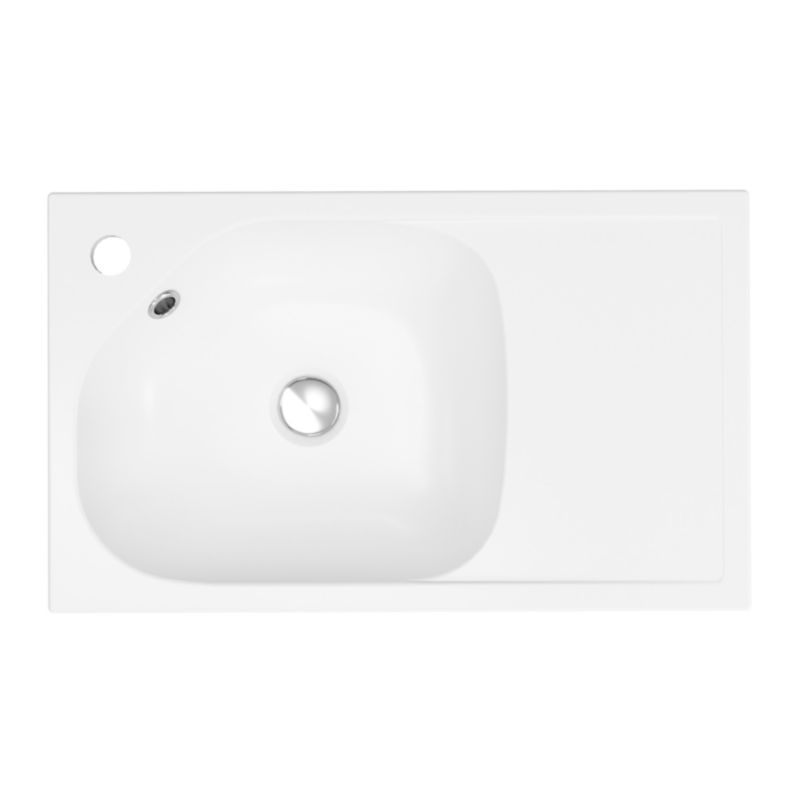 Umywalka meblowa GoodHome Maza 60 cm biała