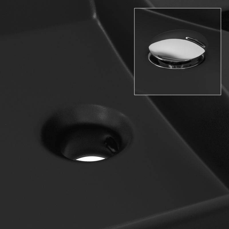 Umywalka ML-Design prostokątna ceramiczna nablatowa i wisząca ...