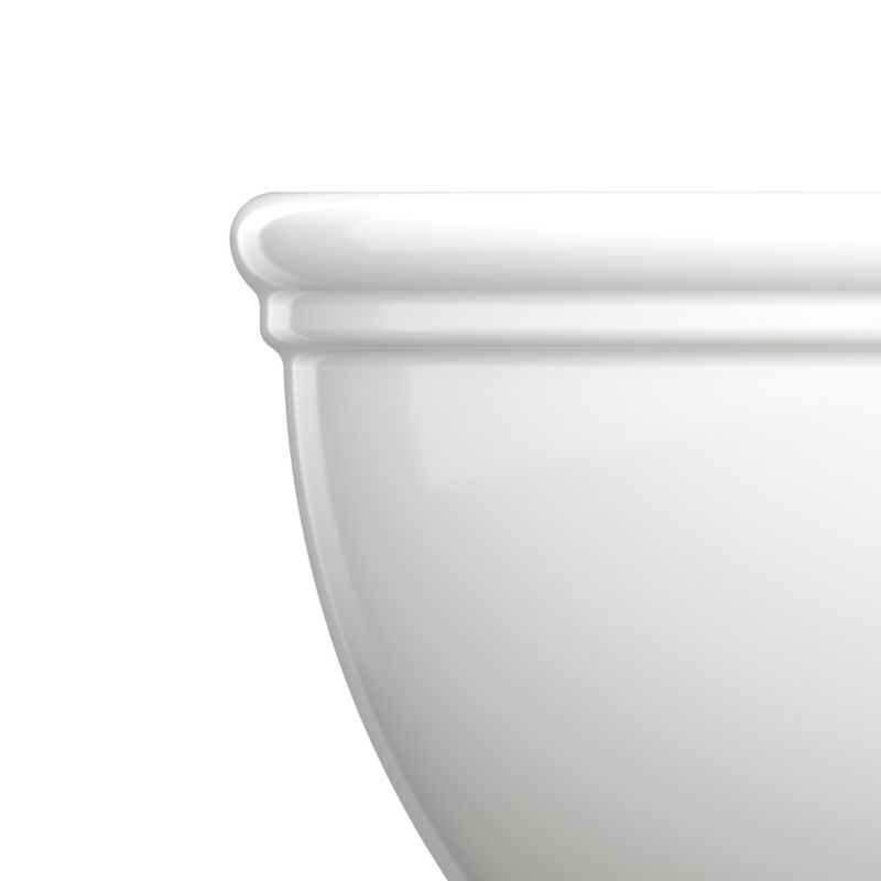 Umywalka nablatowa ceramiczna GoodHome Endell 35 x 45 cm biała