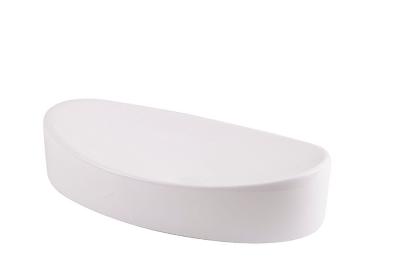 Keramické umyvadlo na desku GoodHome Torsa 65 x 34 cm bílé.