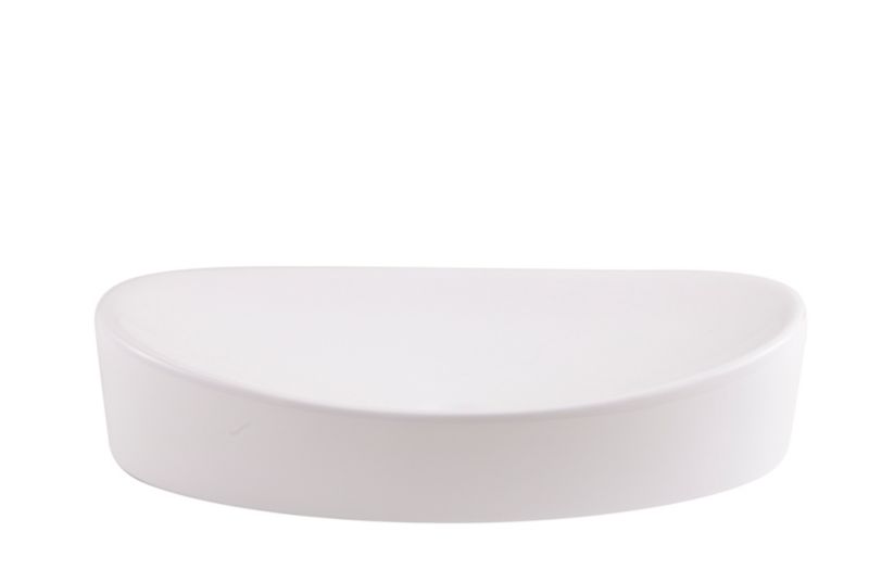 Keramické umyvadlo na desku GoodHome Torsa 65 x 34 cm bílé.