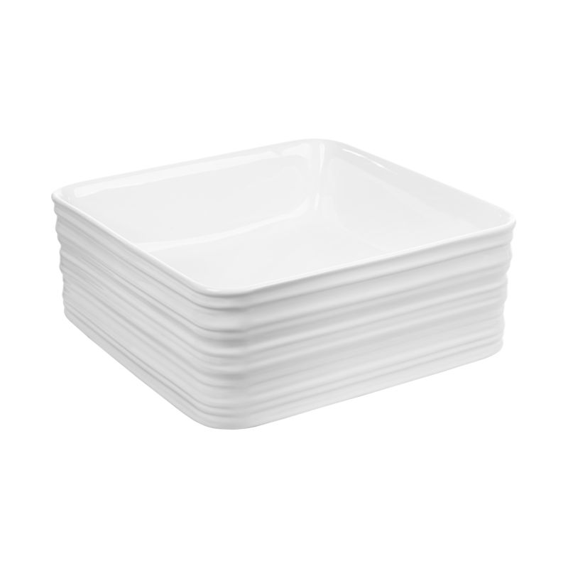 Umywalka nablatowa Invena Lipsi 38 cm, kwadratowa 1 szt.