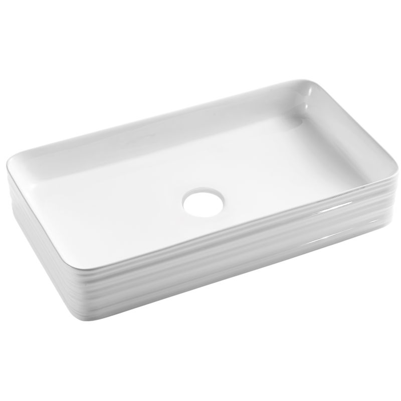 Umywalka nablatowa Invena Lipsi 66 cm, prostokątna 1 szt.