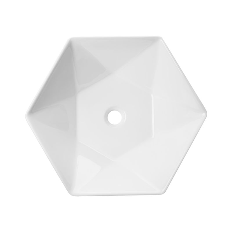 Umywalka nablatowa Invena Tilos 54 cm, geometryczna 1 szt.