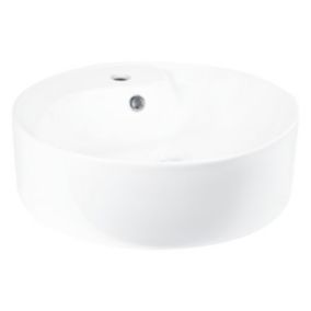 Umywalka nablatowa Kerra KR-09 z otworem na baterię 1 szt.