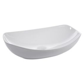 Umywalka nablatowa Kerra KR-901 biała 1 szt.