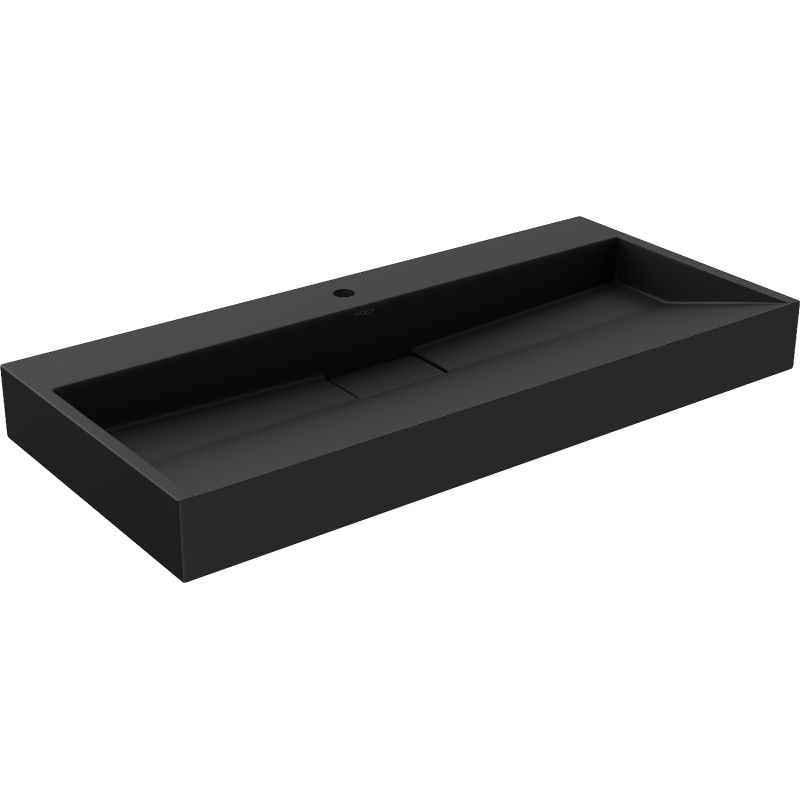 Umywalka nablatowa Mexen Ava czarna 100x46 cm  23011071 1 szt.
