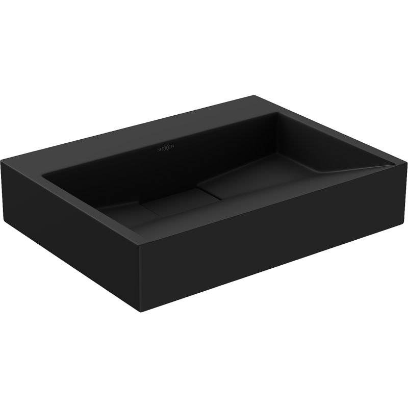 Umywalka nablatowa Mexen Ava czarna 50x38 cm  23015070 1 szt.