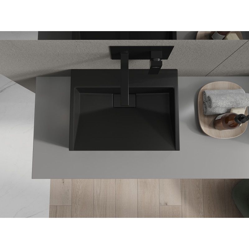 Umywalka nablatowa Mexen Ava czarna 50x38 cm  23015070 1 szt.