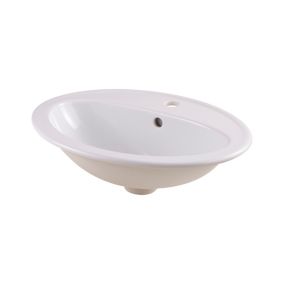 Umywalka wpuszczana Cersanit Kaskada 54 cm