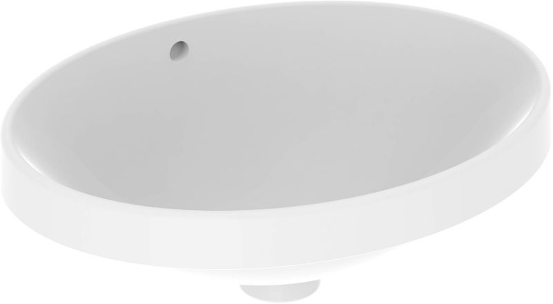 Umywalka wpuszczana Geberit Variform 50 cm owalna biała
