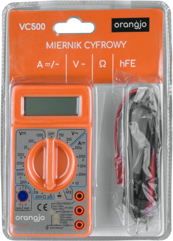 Uniwersalny miernik cyfrowy VC500