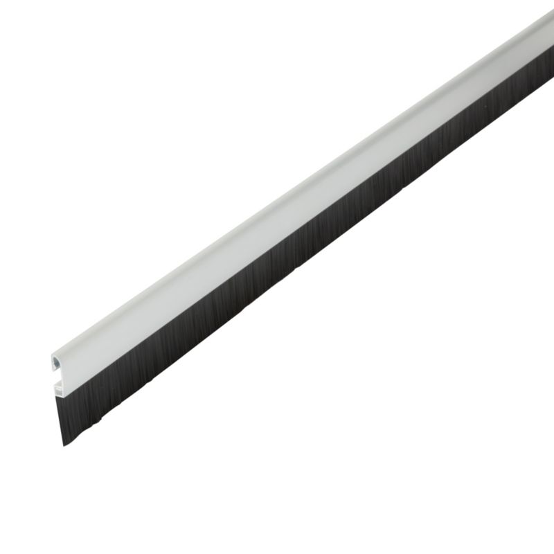 Uszczelka aluminiowa Diall szczotkowa 1 m 25 mm aluminium