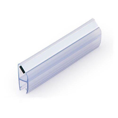 Uszczelka magnetyczna do kabiny prysznicowej Hakner do szkła 6mm długość 2200mm transparentna - 1 par.