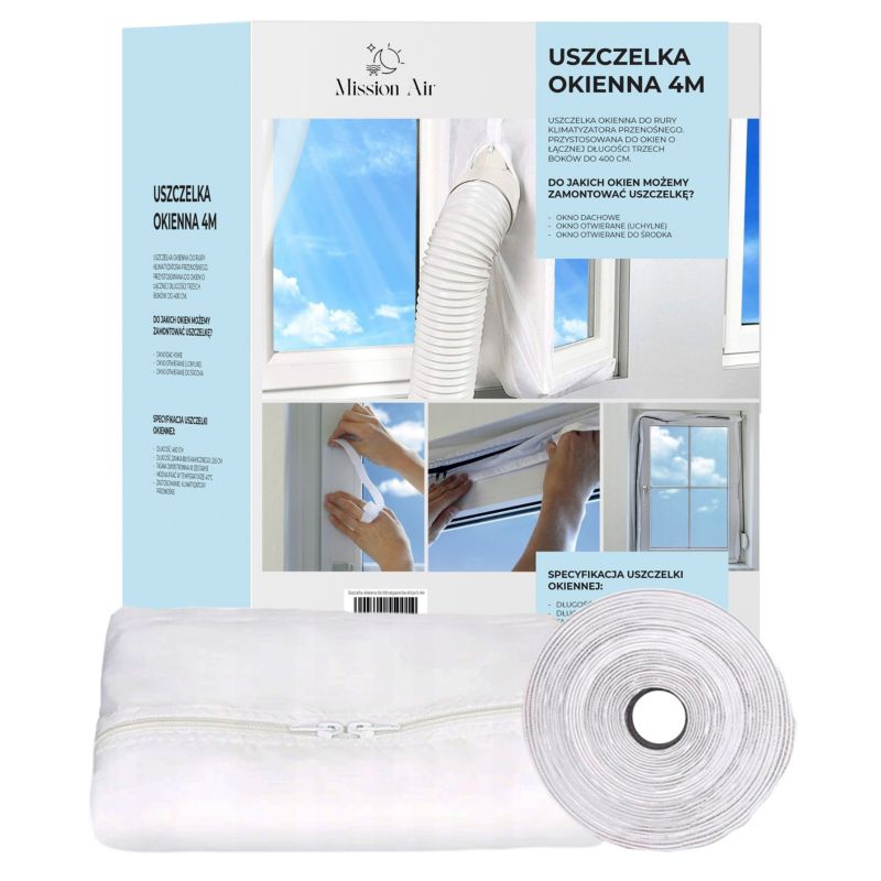 Uszczelka okienna do klimatyzatorów Mission Air AirLock długość 4m 1 szt