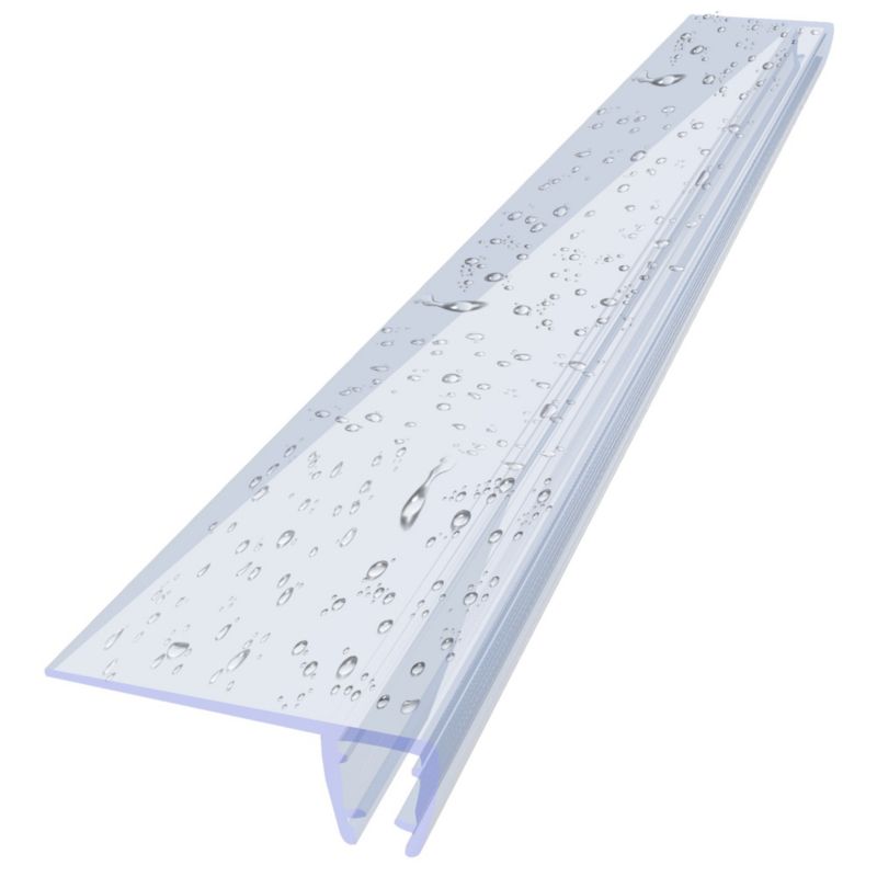 Uszczelka prysznicowa KYCT DK02 5 mm do szyby 190 cm transparentna PVC 1 szt