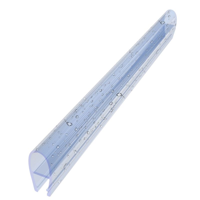 Uszczelka prysznicowa KYCT DK04 4 mm do szyby 20 cm transparentna PVC 1 szt