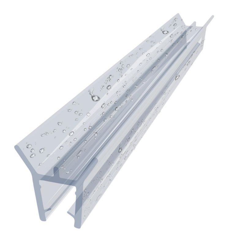 Uszczelka prysznicowa KYCT DK05 6 mm do szyby 150 cm transparentna PVC 1 szt