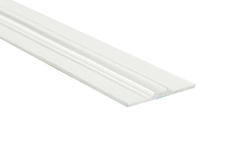 Uszczelka PVC samoprzylepna 100 cm SD-12 QUEST, do płyt poliwęglanowych, biała, 1 szt.