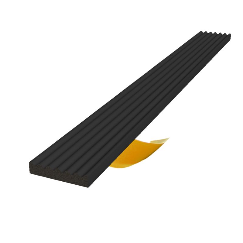 Uszczelka samoprzylepna KYCT EPDM do okien i drzwi E 20x4 mm 10 m czarna 1 szt
