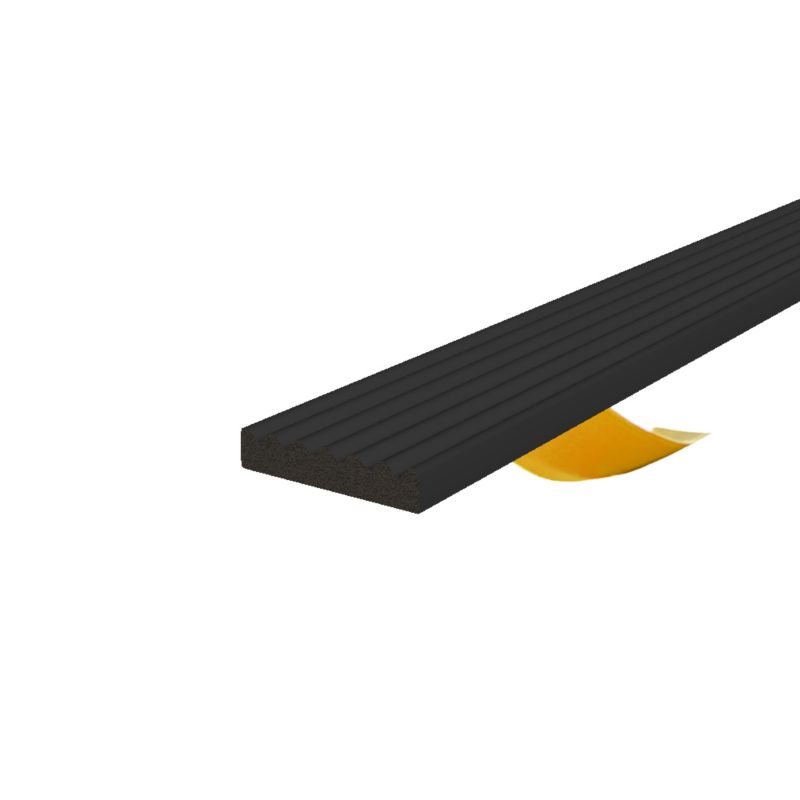 Uszczelka samoprzylepna KYCT EPDM do okien i drzwi E 20x4 mm 10 m czarna 1 szt