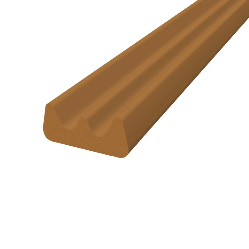 Uszczelka samoprzylepna KYCT EPDM do okien i drzwi E 9x4 mm 5 m brązowa 1 szt