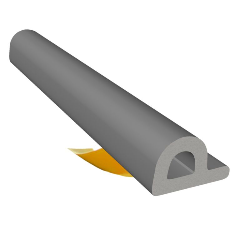 Uszczelka samoprzylepna KYCT EPDM do okien i drzwi P 9x5,5 mm 40 m szara 1 szt