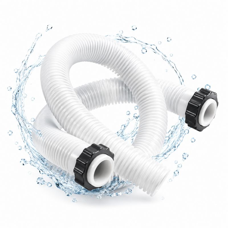 Wąż do pompy basenowej 150cm COIL z nakrętkami i uszczeklami do pompy Bestway Intex 38mm 1 szt.