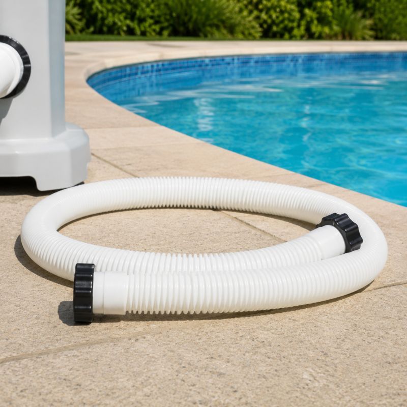 Wąż do pompy basenowej 150cm COIL z nakrętkami i uszczeklami do pompy Bestway Intex 38mm 1 szt.