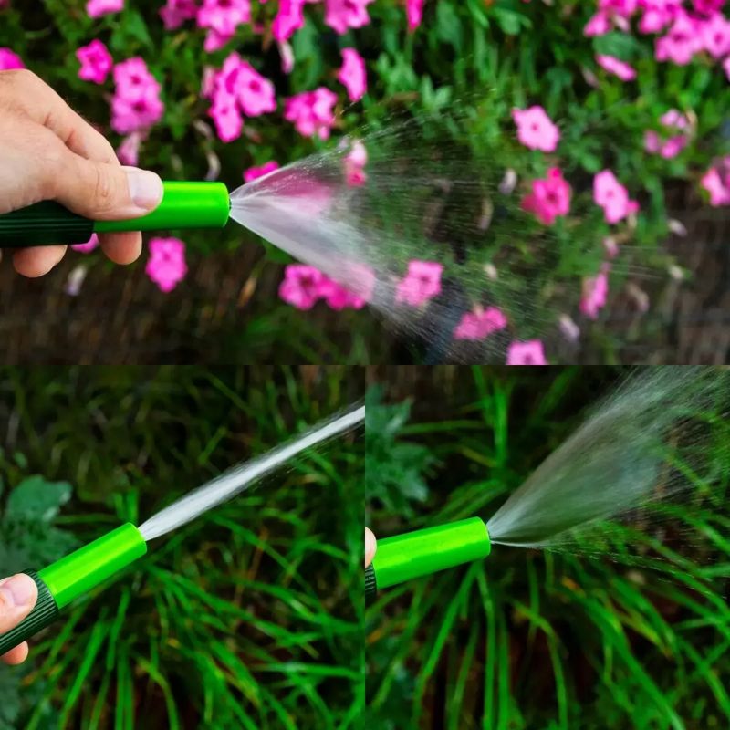Wąż ogrodowy na małym bębnie ze zraszaczem prostym i złączkami NEO TOOLS, 50 m, 1/2", 1 kpl.