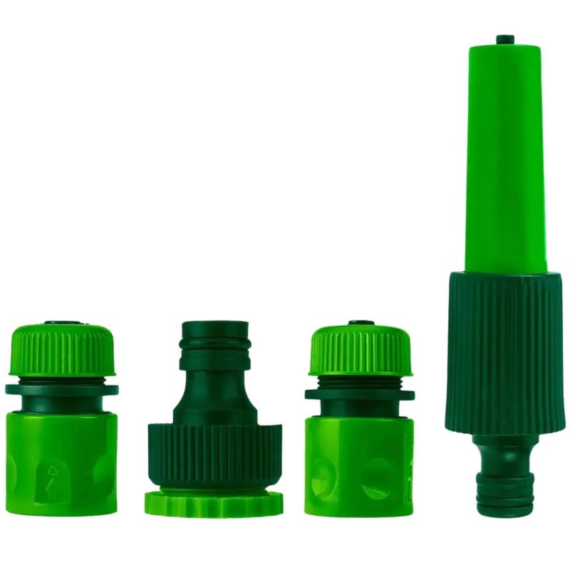 Wąż ogrodowy ze zraszaczem prostym i złączkami NEO TOOLS, 50 m, 1/2", 1 kpl.