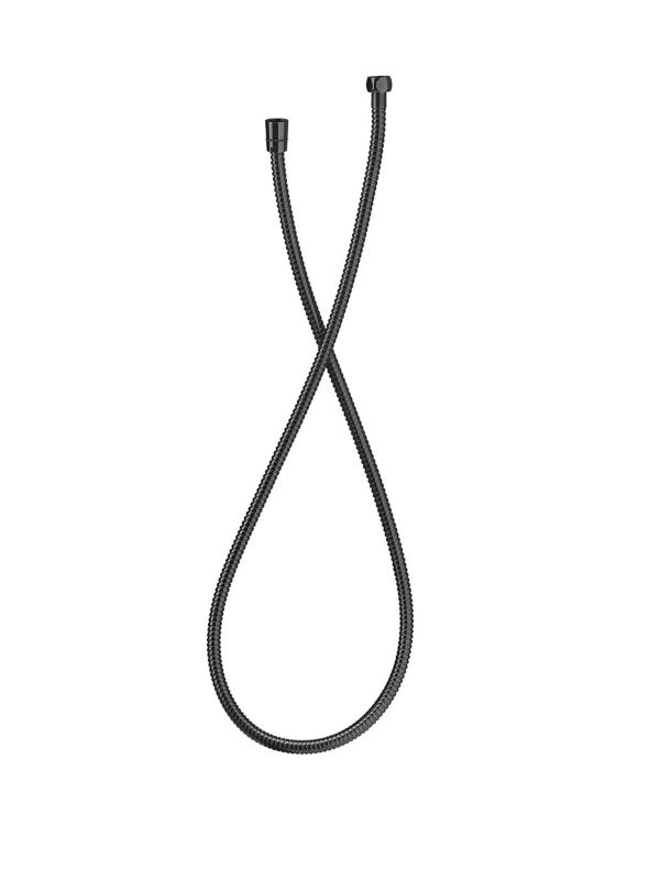 Wąż prysznicowy Roca Round 160 cm czarny Titanium Black metalowy 1 szt.
