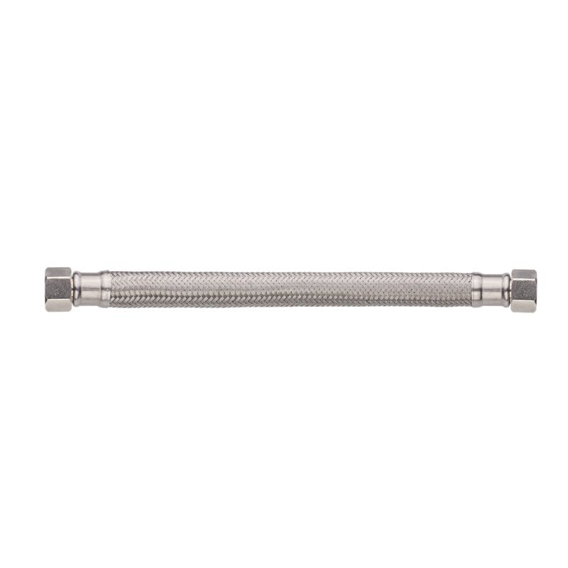 Wąż Wężyk Przyłączeniowy do Wody GW/GW 1/2" x 1/2" 40 cm Stalowy INVENA 1 szt.