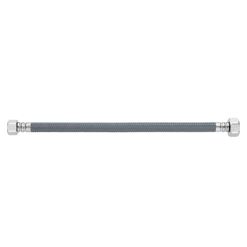 Wąż Wężyk Przyłączeniowy do Wody GW/GW 1/2"x3/8" 60 cm Nylonowy INVENA 1 szt.