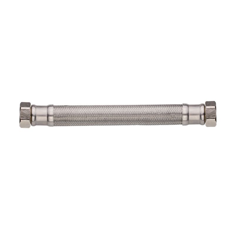 Wąż Wężyk Przyłączeniowy do Wody GW/GW 1" x 1" 60 cm Stalowy INVENA 1 szt.