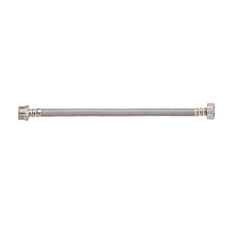 Wąż Wężyk Przyłączeniowy do Wody GW/GZ 1/2" x 1/2" 100 cm Stalowy INVENA 1 szt.
