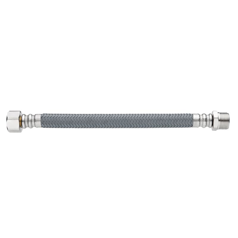 Wąż Wężyk Przyłączeniowy do Wody GW/GZ 3/8" x 3/8" 45 cm Nylonowy INVENA 1 szt.