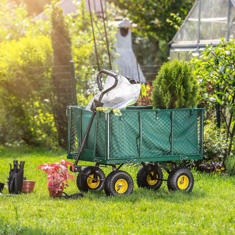 Wózek KADAX Ogrodowy Transportowy Przyczepka 450kg 1szt.