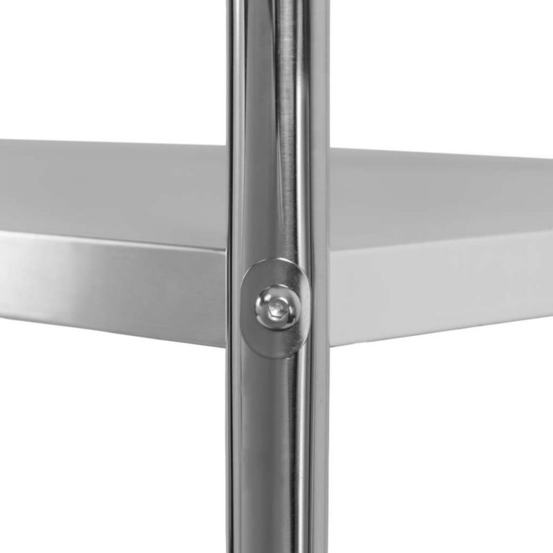 Wózek kelnerski cateringowy Mega-M X STANDARD ze stali nierdzewnej 4-półkowy 86x54x126 cm 1szt.