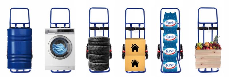 Wózek magazynowy młynarka HIGHER transportowy 200kg HIGHER 1 szt