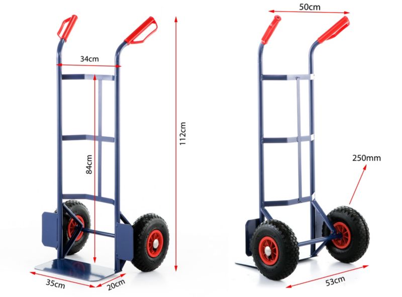 Wózek magazynowy młynarka HIGHER transportowy 200kg HIGHER 1 szt
