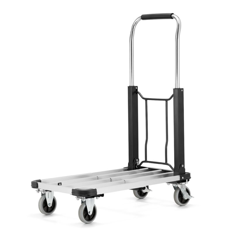 Wózek magazynowy transportowy platformowy składany aluminiowy HIGHER 1 szt