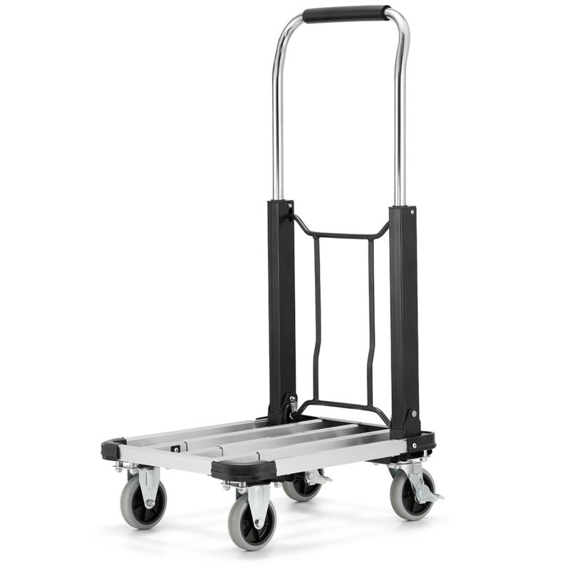 Wózek magazynowy transportowy platformowy składany aluminiowy HIGHER 1 szt